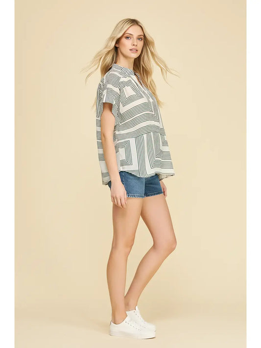 City Lines Blouse