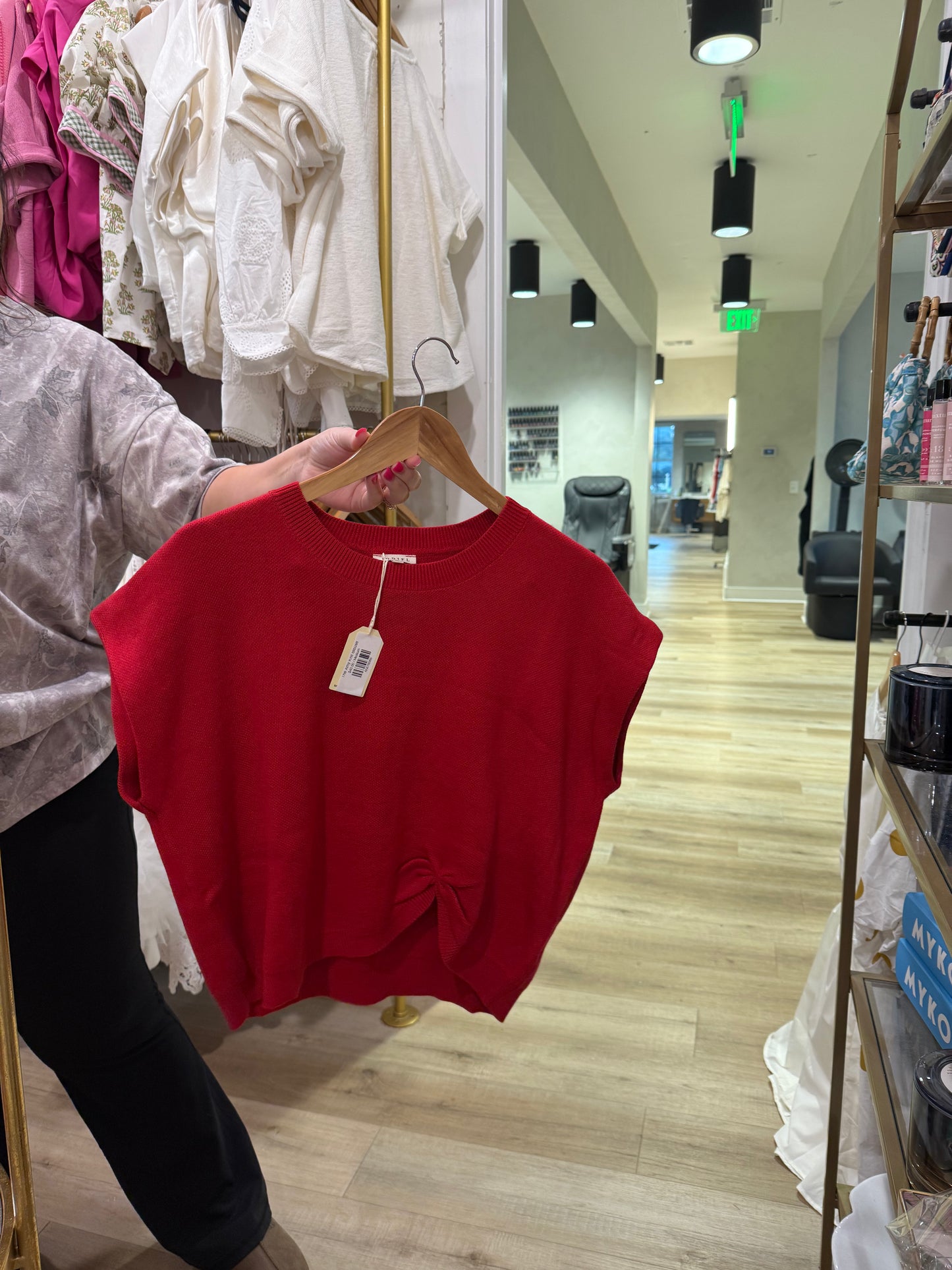 The Amy Knit Blouse