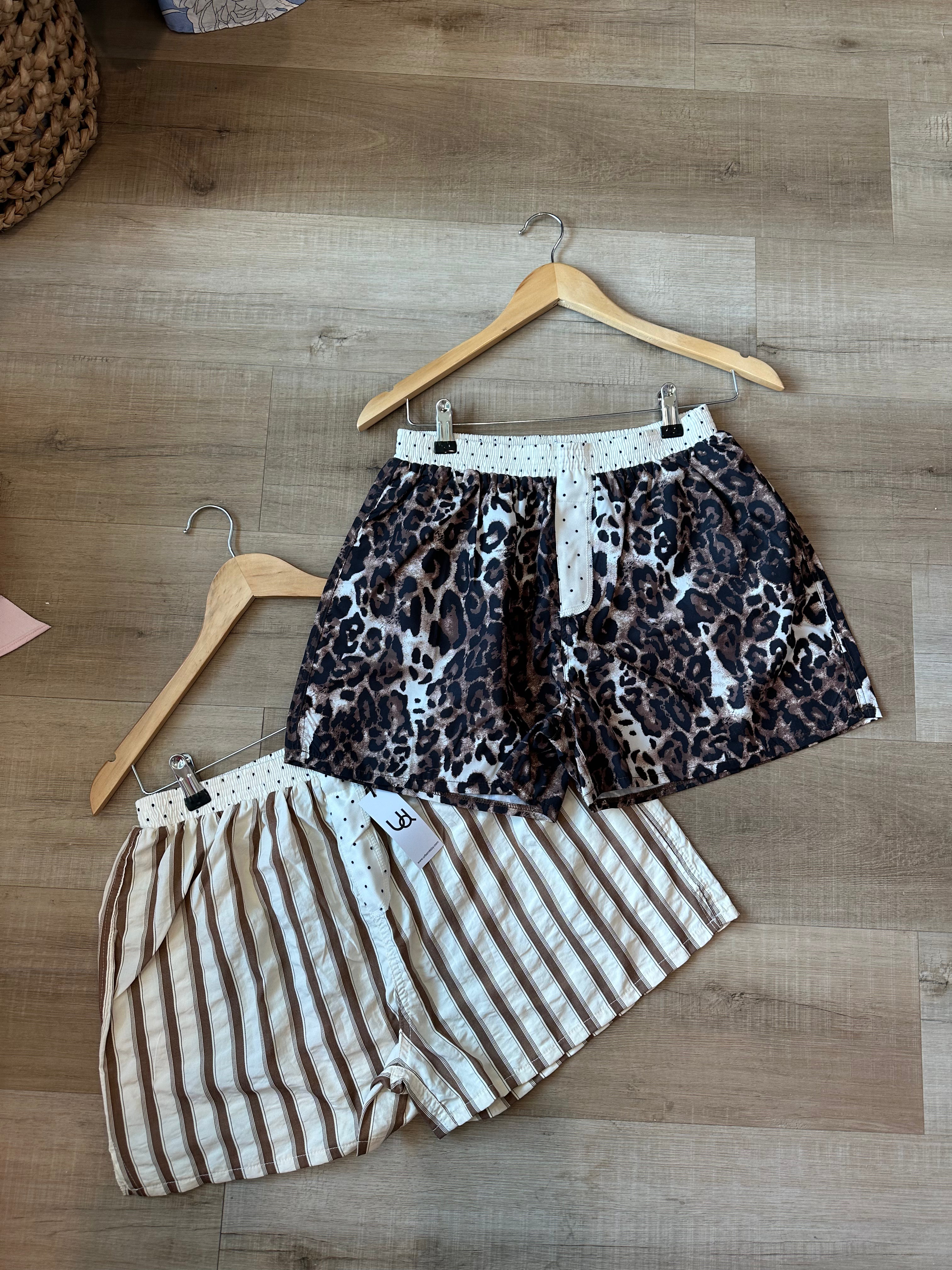 Mixed Print Boxer Shorts