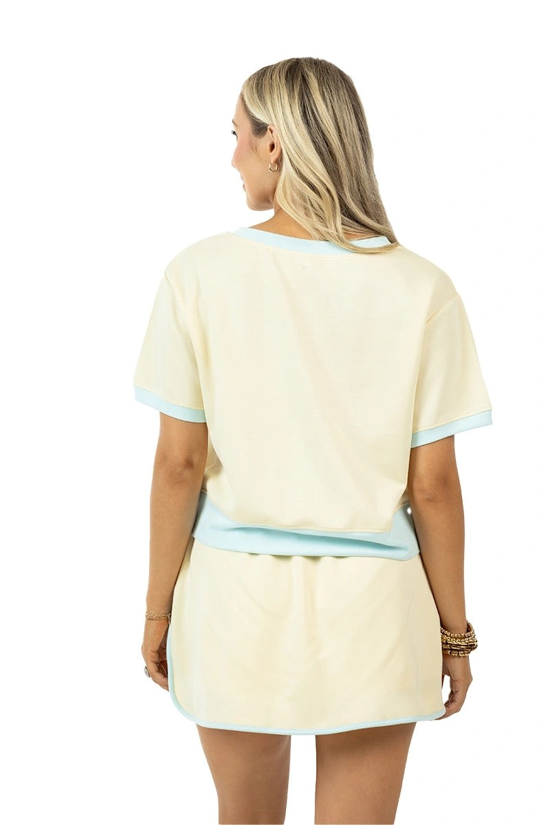 Bunny Blue Skort Set