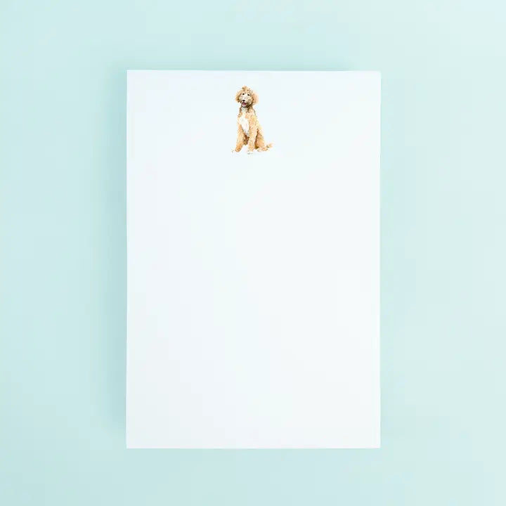 Taylor Paladino - Golden Doodle Notepad