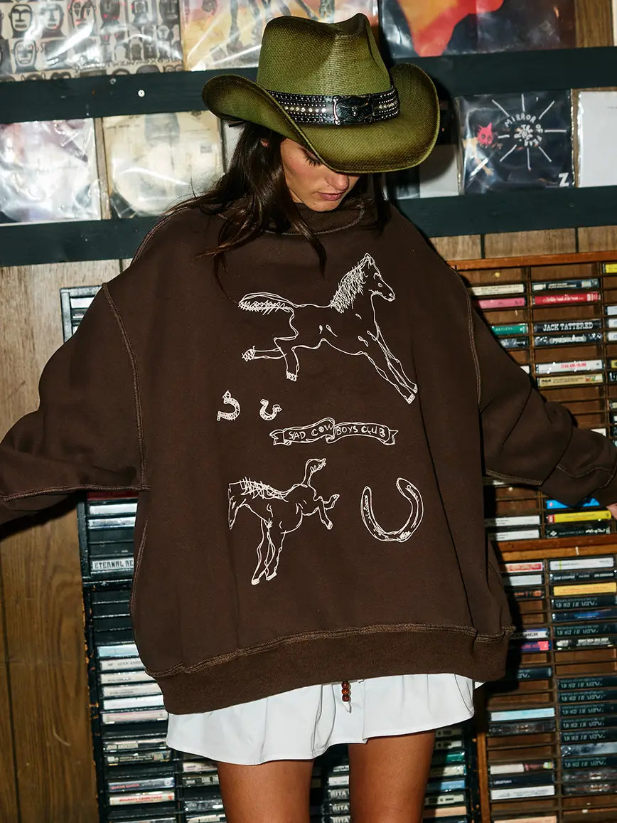 THE LUCKY ONE MOCKNECK