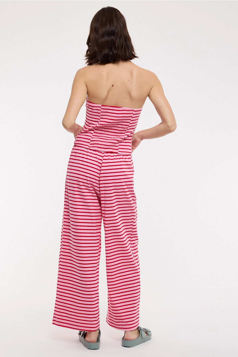 The Striped Tube Top Set
