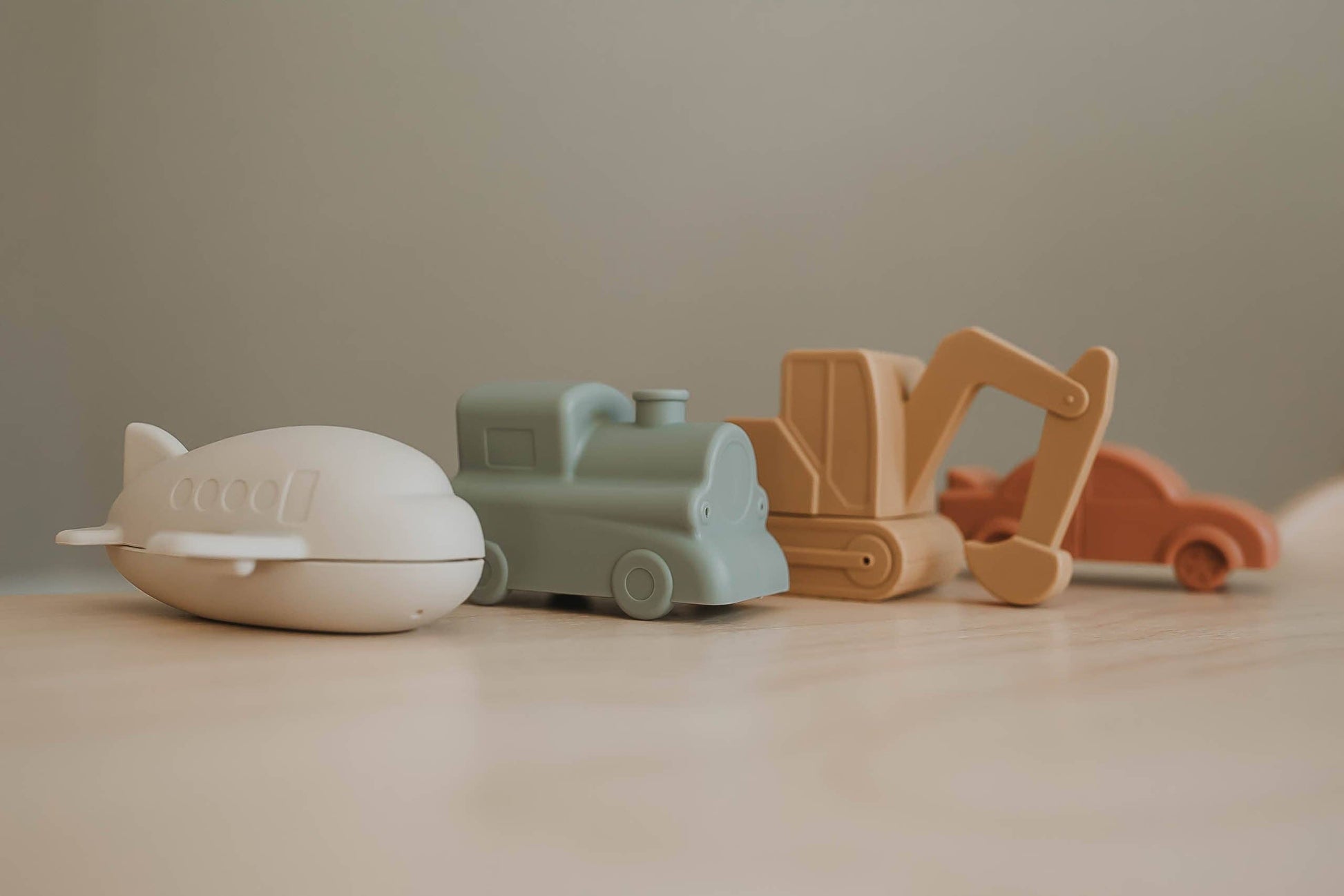Brooklyn Neutral - Vehicle Bath Toy Set