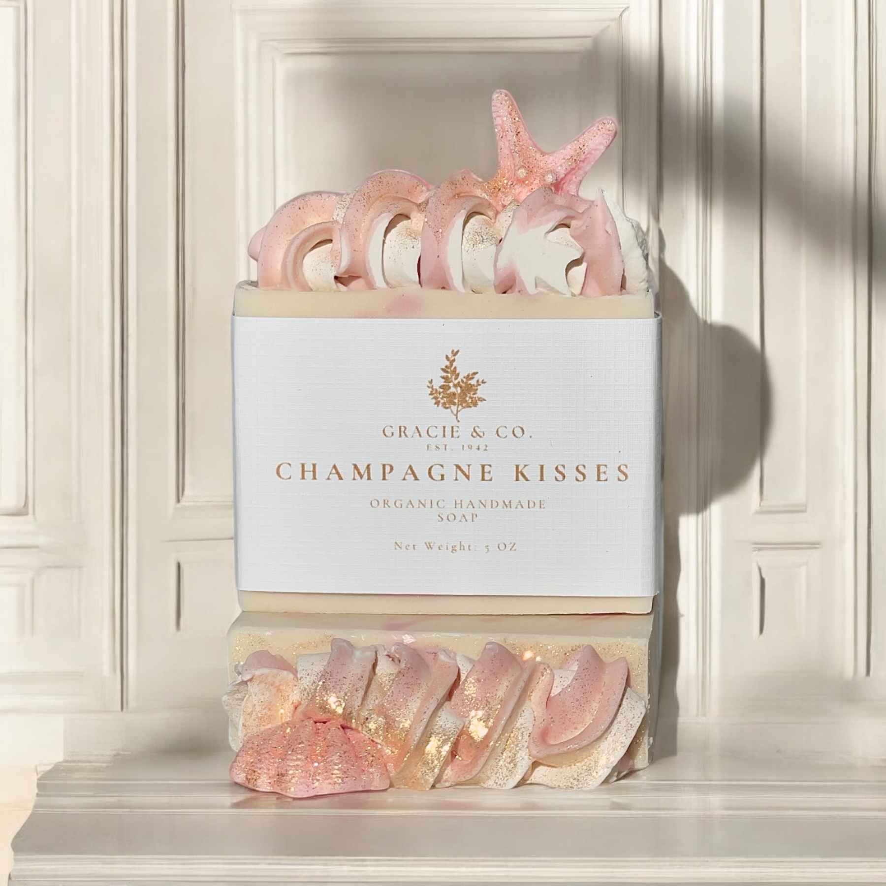 Gracie & Co. 1942 - Over The Top Champagne Kisses Shea Butter Soap