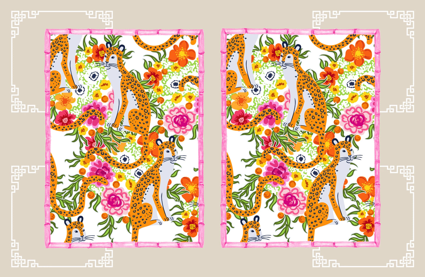 11 x 17 Chinoiserie Vol 2 Insert Set of 10