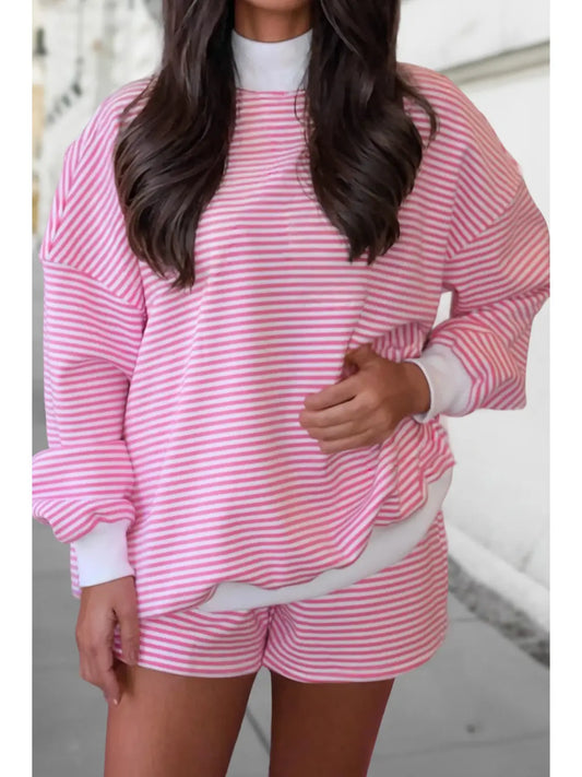 Frosted Raspberry Shorts Set