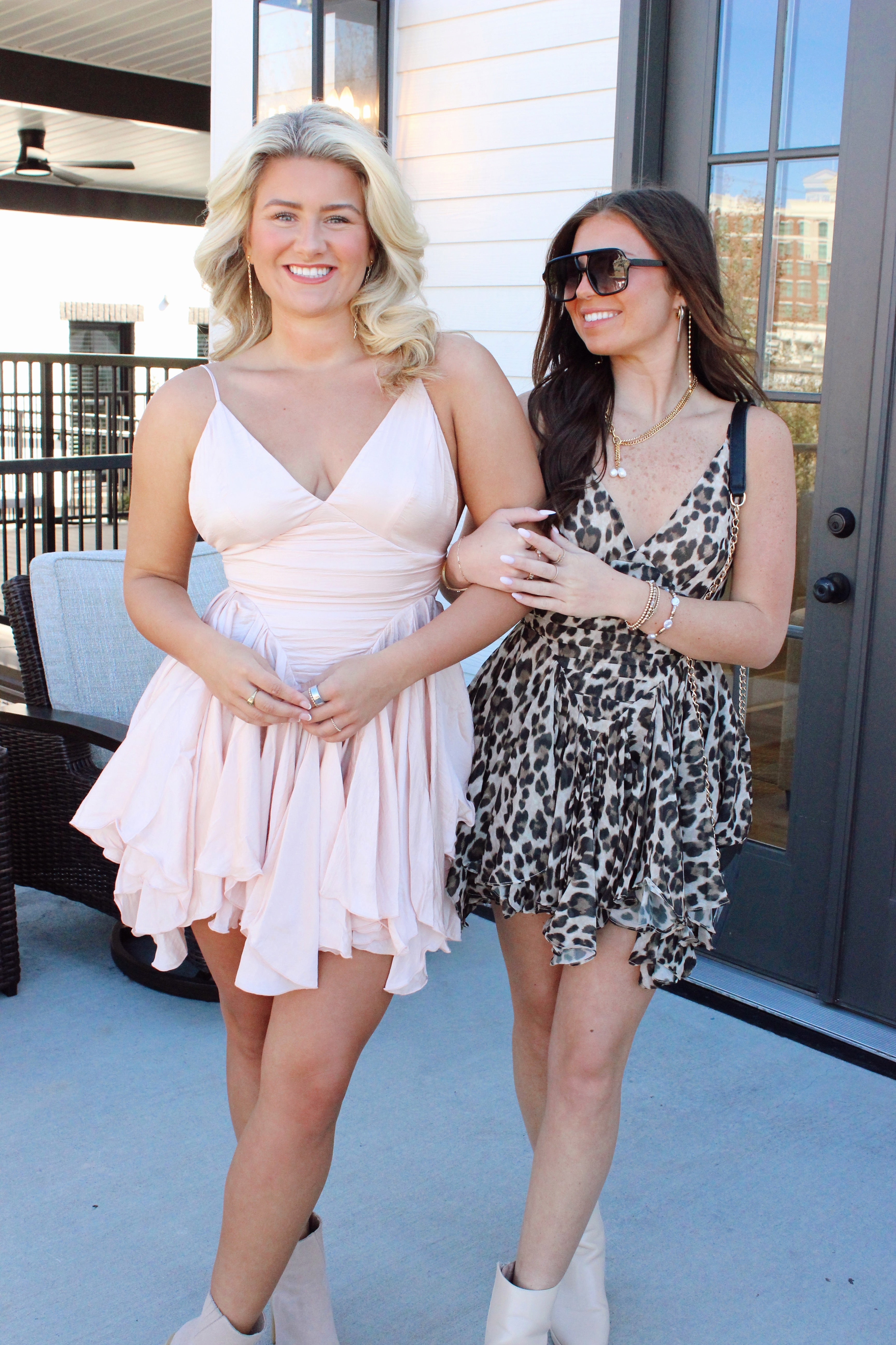 Wildheart Ruffle Mini Dress