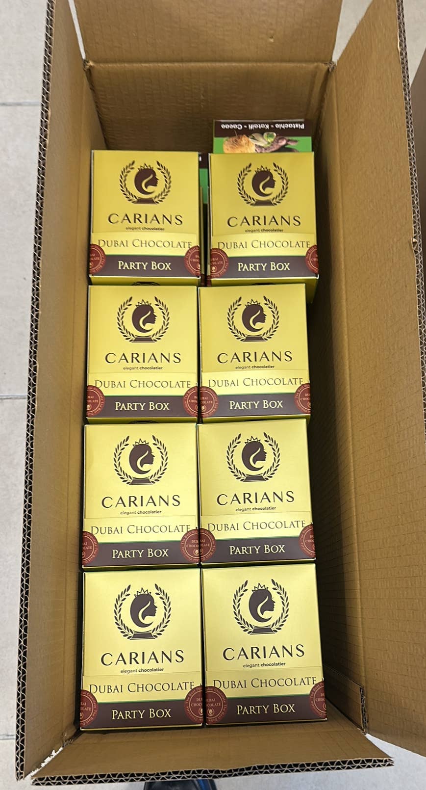 Carian's Bistro Chocolates -  Dubai Chocolate Bite Size