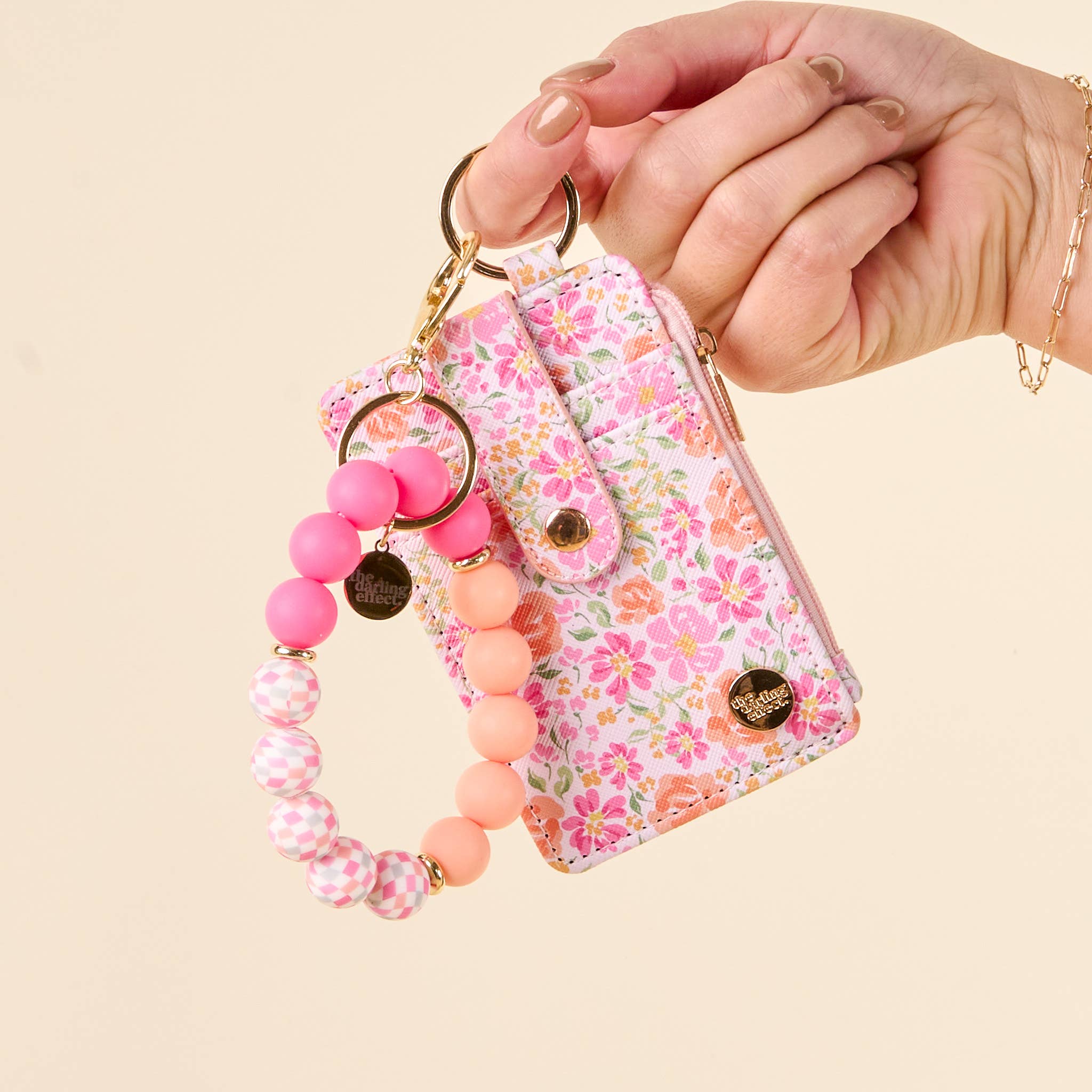 The Darling Effect - Keychain Wallet-Secret Garden Pink