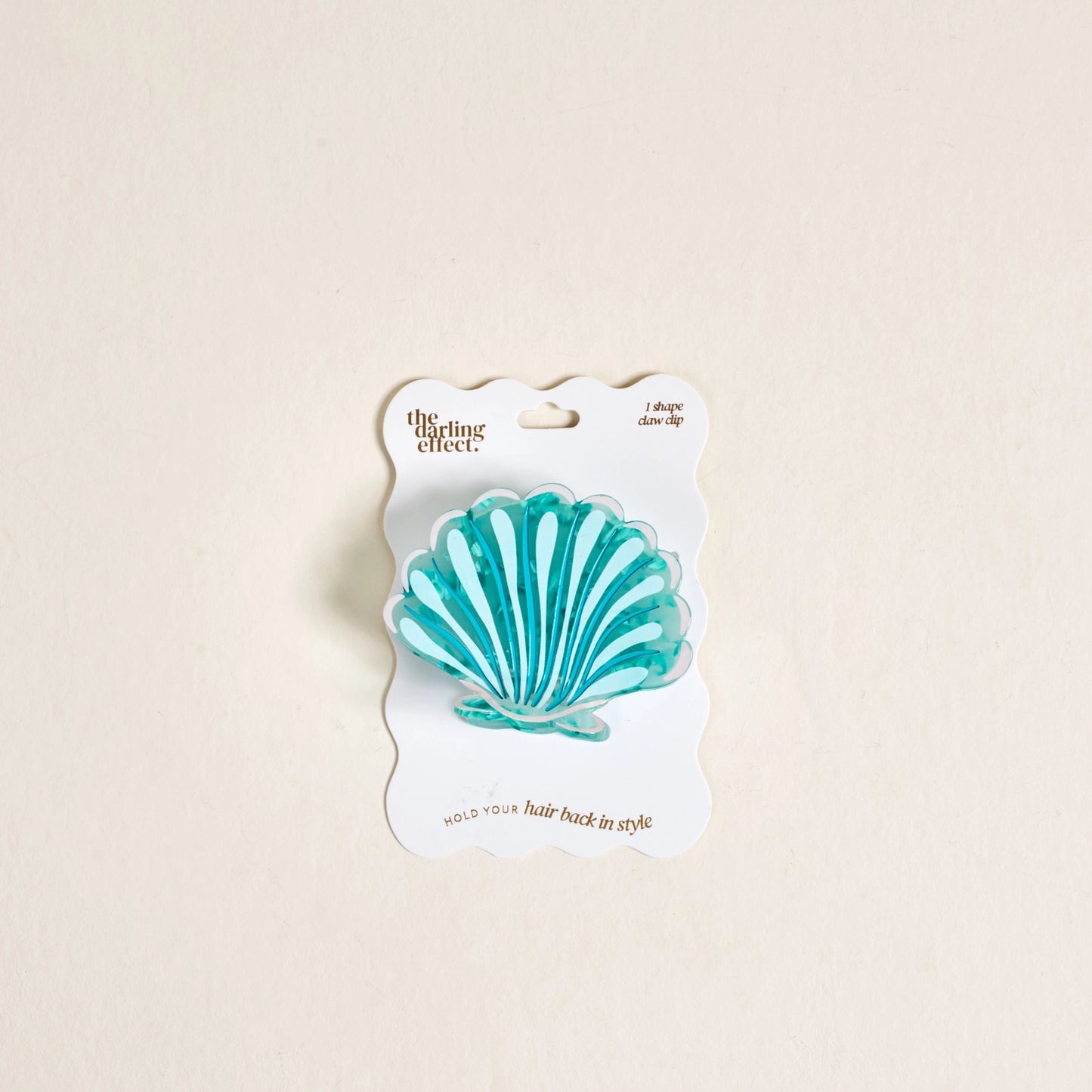 Shape Up Claw Clip–Seashell