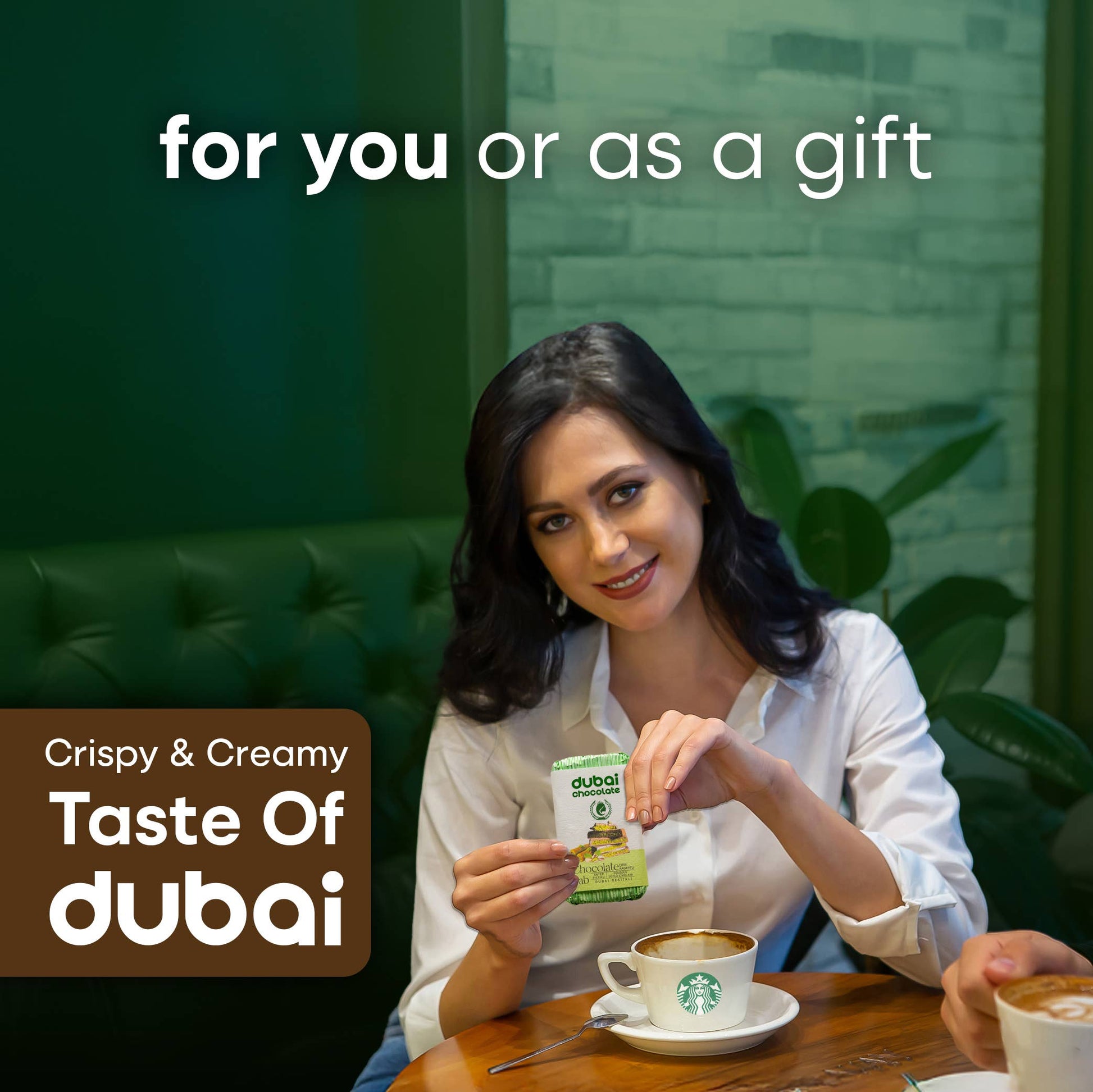 Carian's Bistro Chocolates - Famous Dubai Chocolate Bar, Premium Pistachio