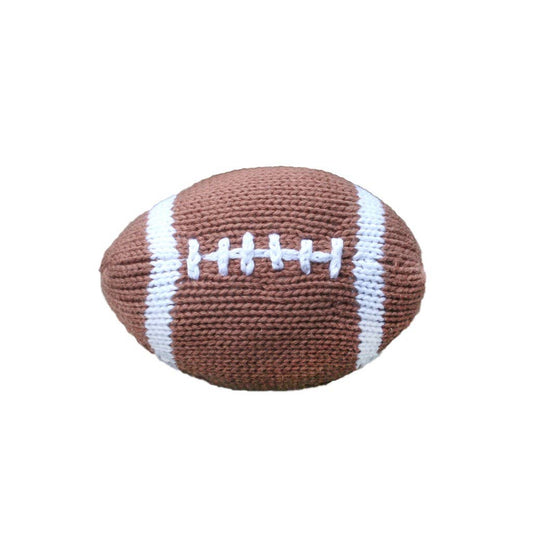 Petit Ami & Zubels - Phil the Football Knit Rattle: 5" Rattle