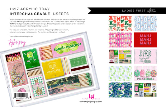 11 x 17 Ladies First Insert Set of 10