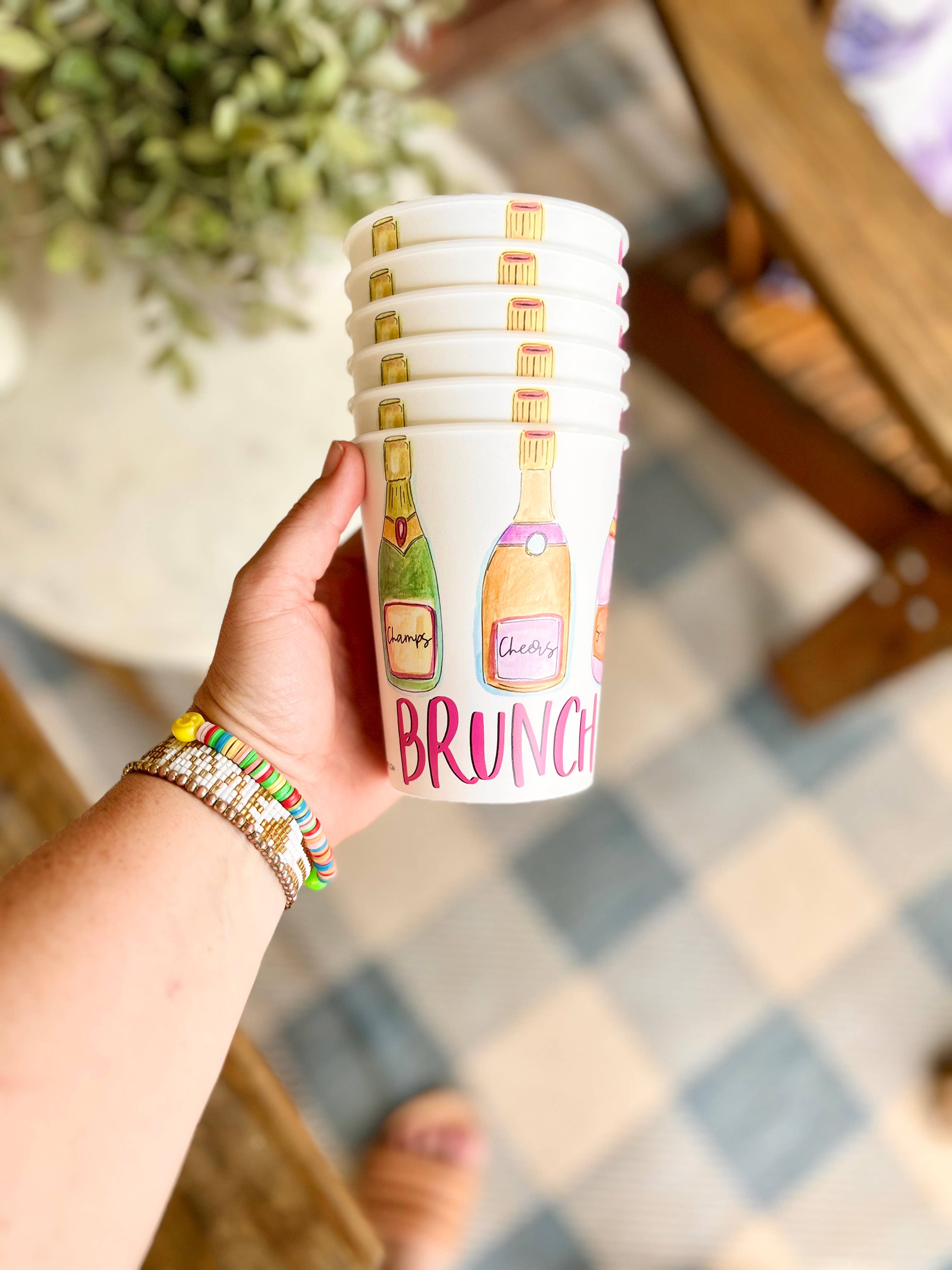 Happy By Rachel, LLC - Brunch Babes Reusable Party Cups, great gifts & friend time: Unwrapped