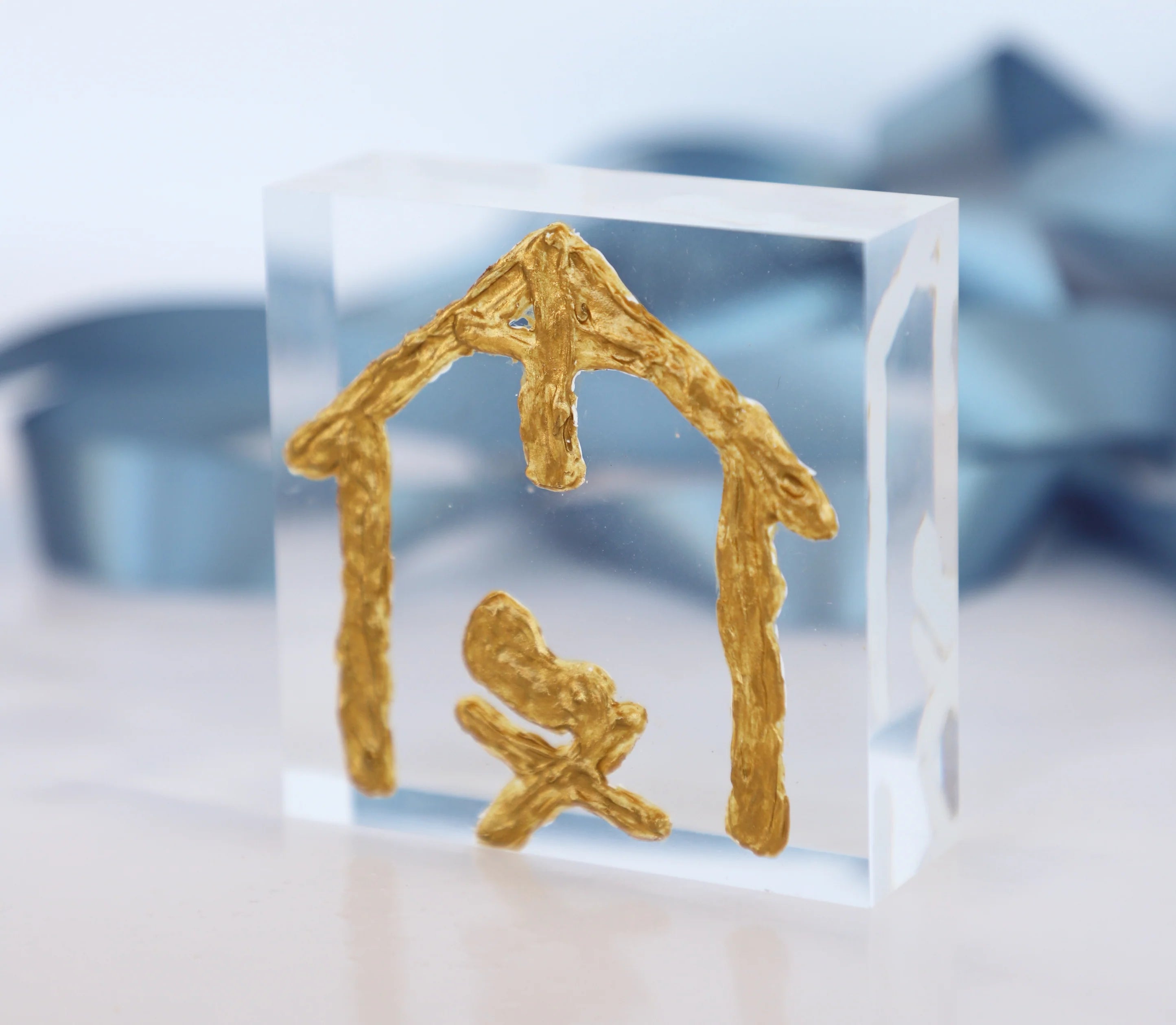 Designs by Grae - Acrylic Manger Block