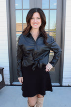 SoHo Shimmer Shacket