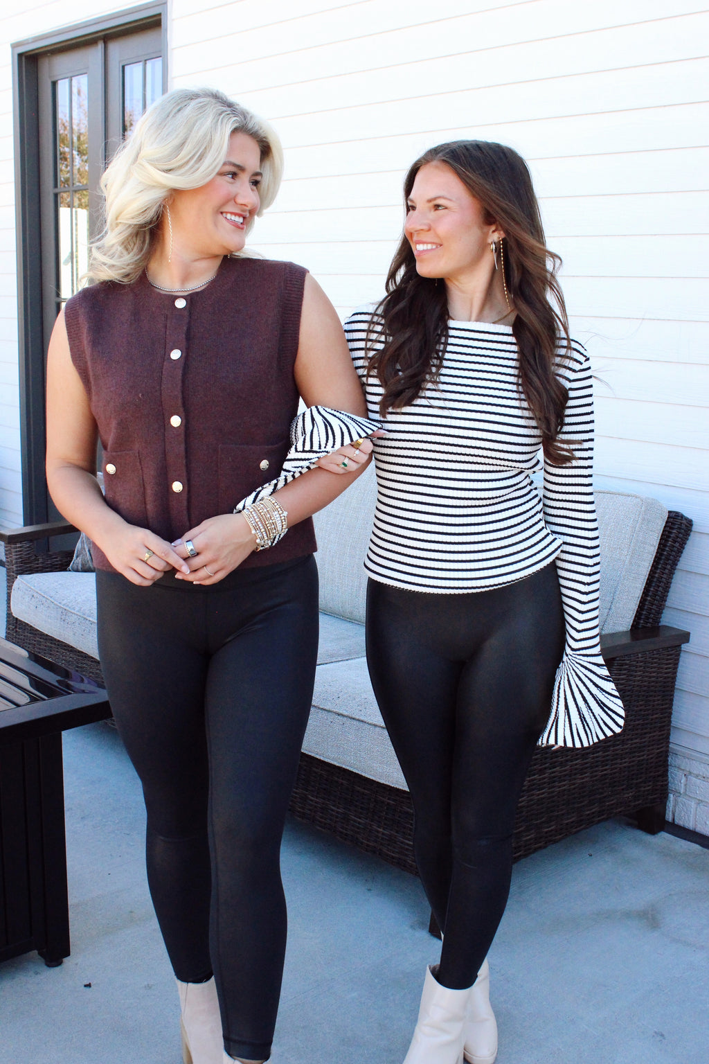 Birch & Wool Button Vest