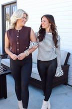 Birch & Wool Button Vest