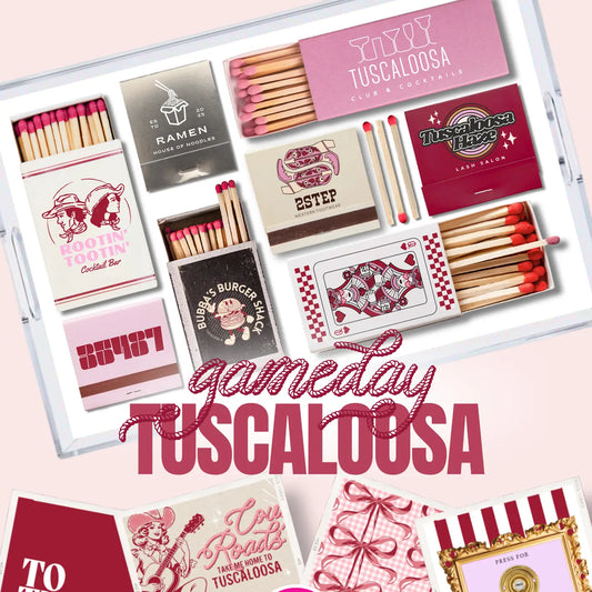 11 x 17 Gameday Tuscaloosa Insert Set of 10