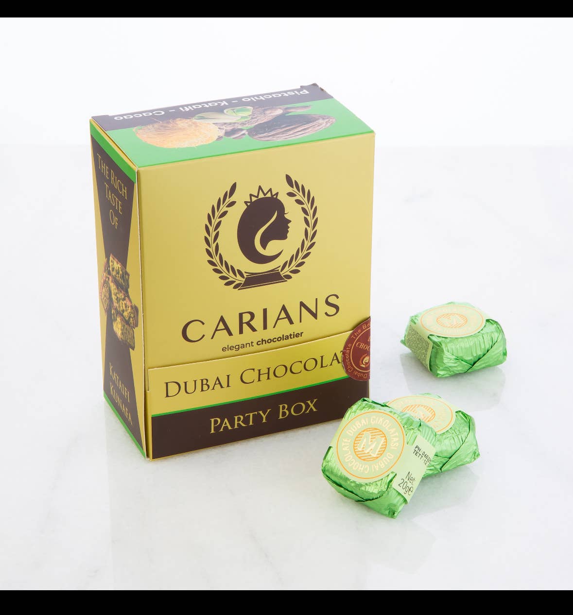 Carian's Bistro Chocolates -  Dubai Chocolate Bite Size