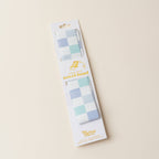 The Darling Effect - Stay-Put Towel Band-Check Blue
