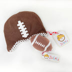 Petit Ami & Zubels - Phil the Football Knit Rattle: 5" Rattle