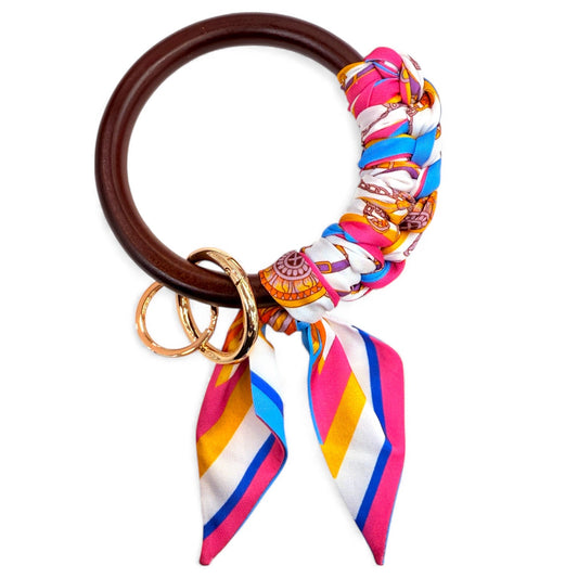 The "It Girl Scarf Keychain
