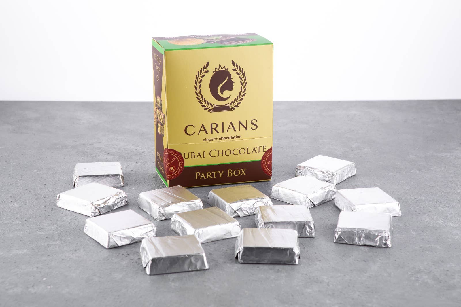 Carian's Bistro Chocolates -  Angel Hair Dubai Chocolate Bite Size