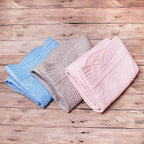 Zsa Zsa & LoLLi Monogram Blanks - Heirloom Quilt - Baby Quilt Blanket Swaddle Monogram: White