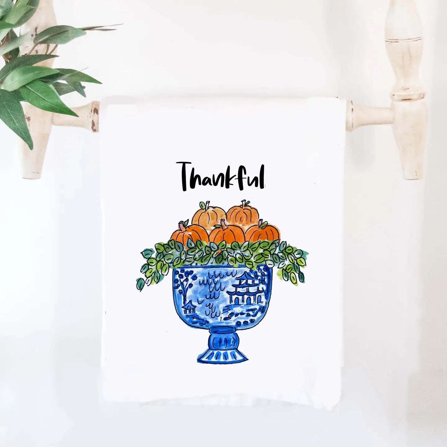 Fall Topiary Towel