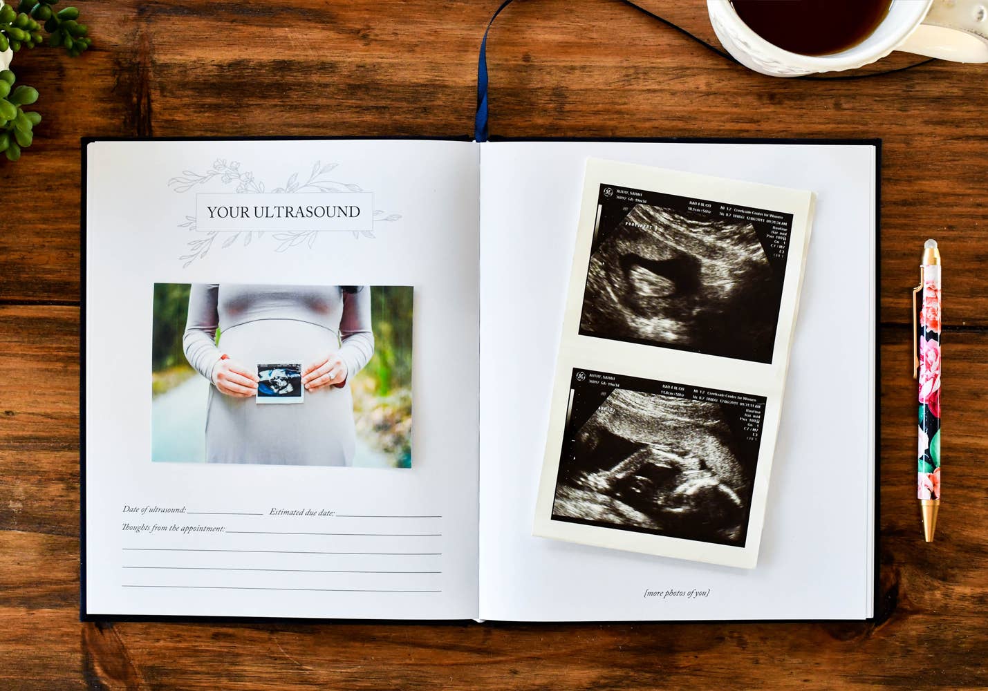 Duncan & Stone Paper Co. - Dear Baby: A Pregnancy Prayer Journal & Memory Book for Moms: Ivory