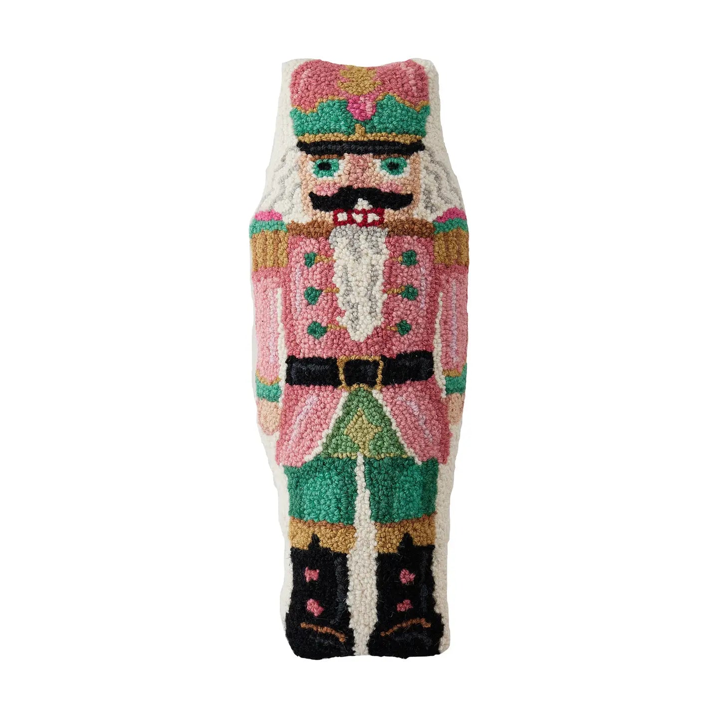 Shaped Pink Nutcracker Hook Pillow