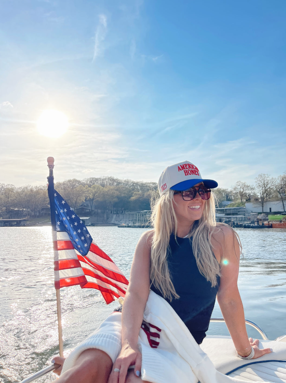 KENZKUSTOMZ - American Honey Vintage Trucker Hat