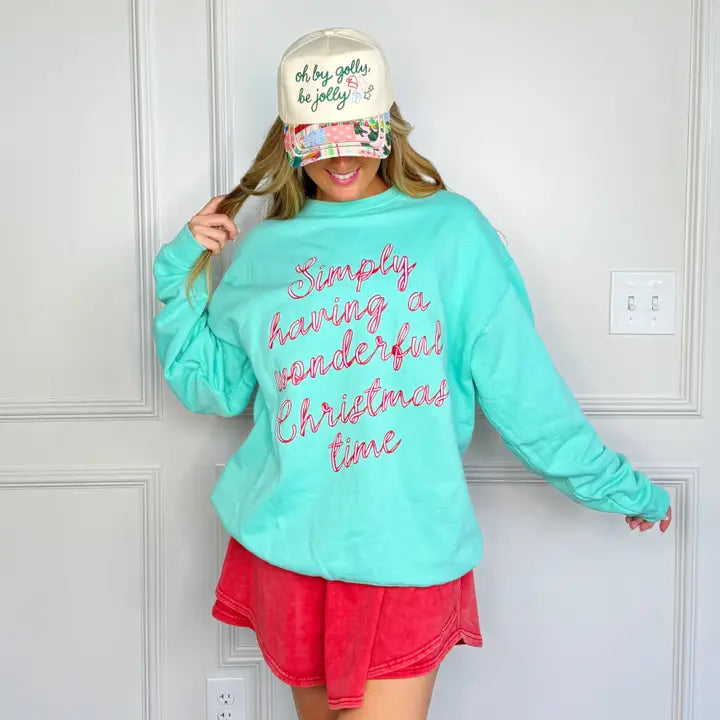 Wonderful Christmas Time Sweatshirt