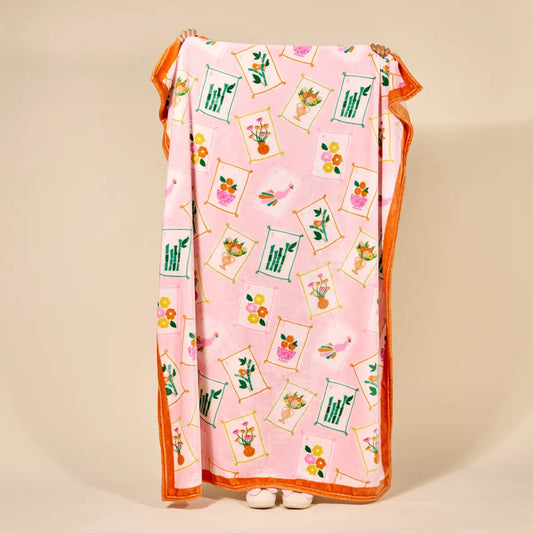 Mahj! Time Snuggle Blanket