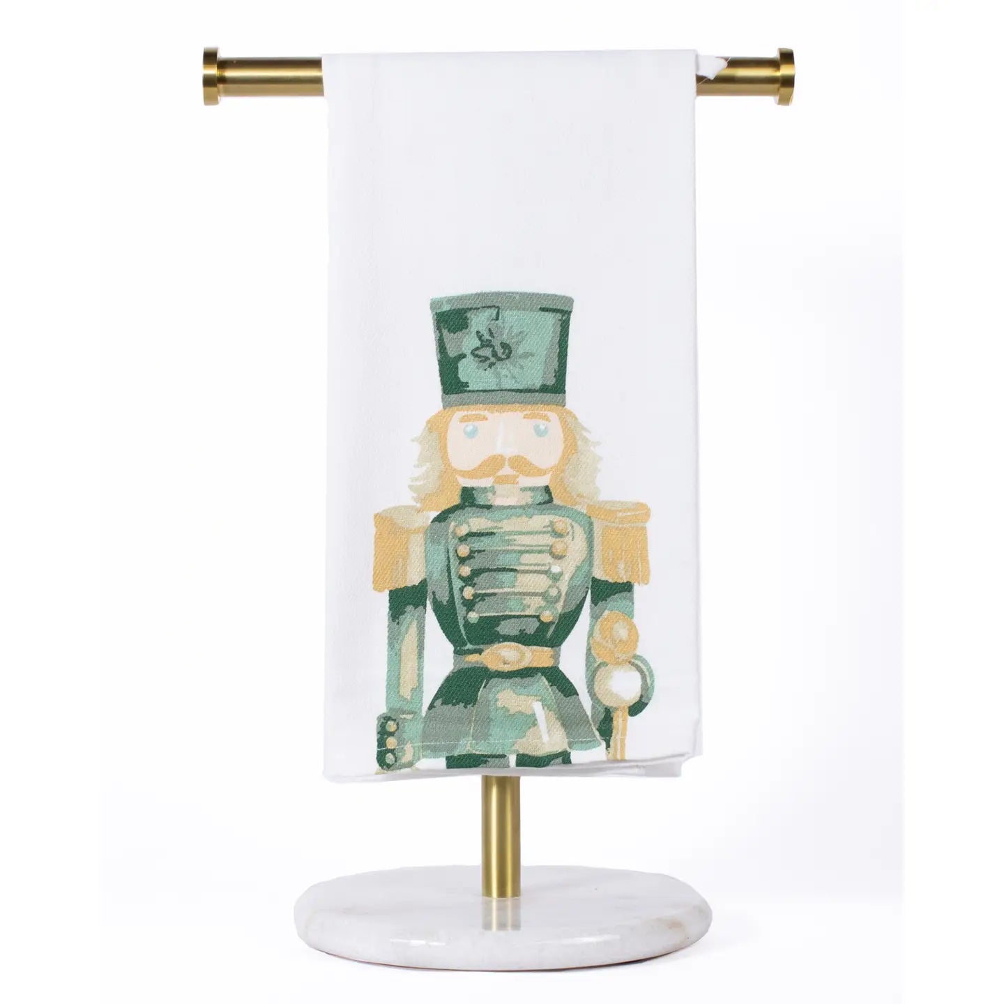 Watercolor Nutcracker Hand Towel