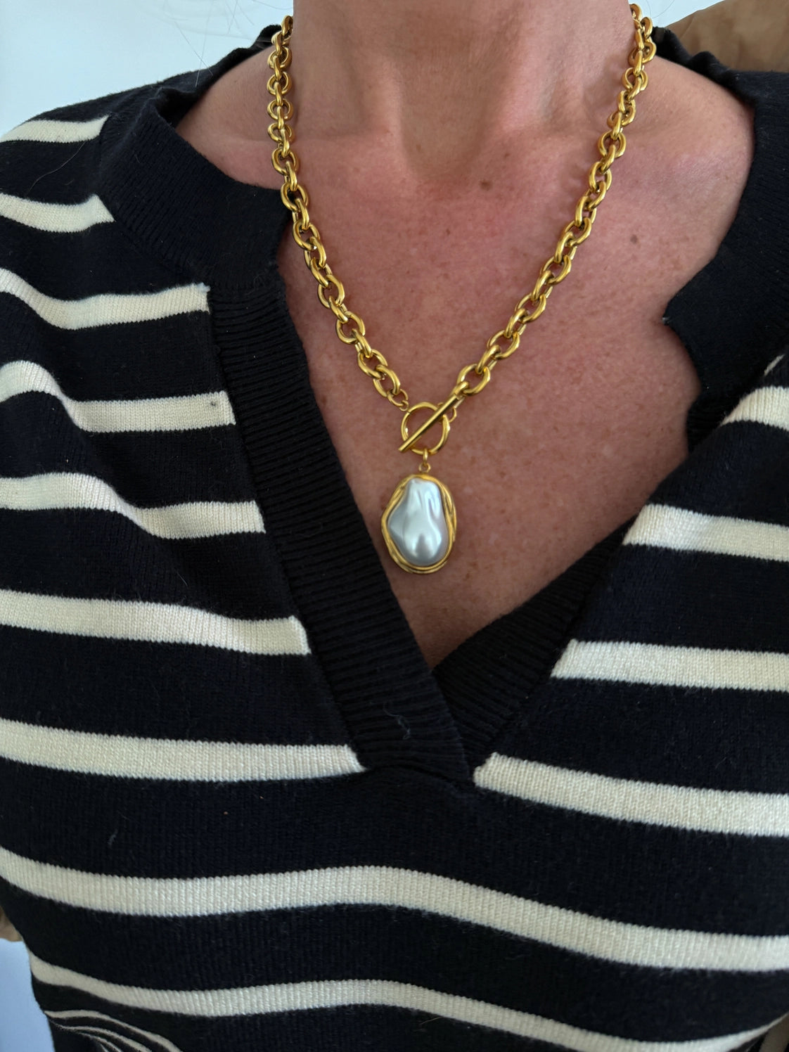Chan Sutt Pearls - Pearl Drop Necklace