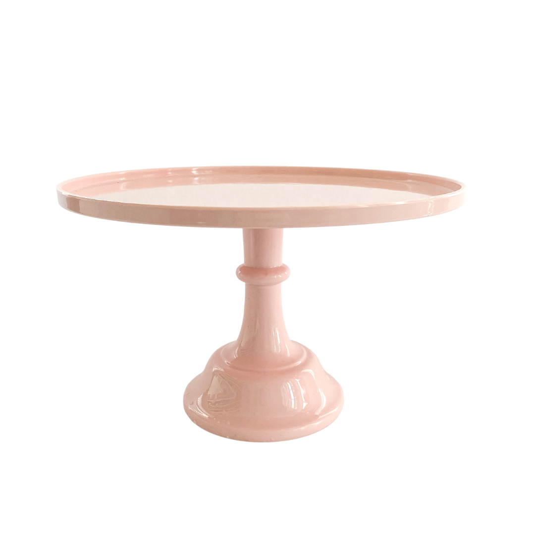Sprinkles & Confetti Party Supplies - Light Pink Melamine Cake Stand | Cupcake Stand
