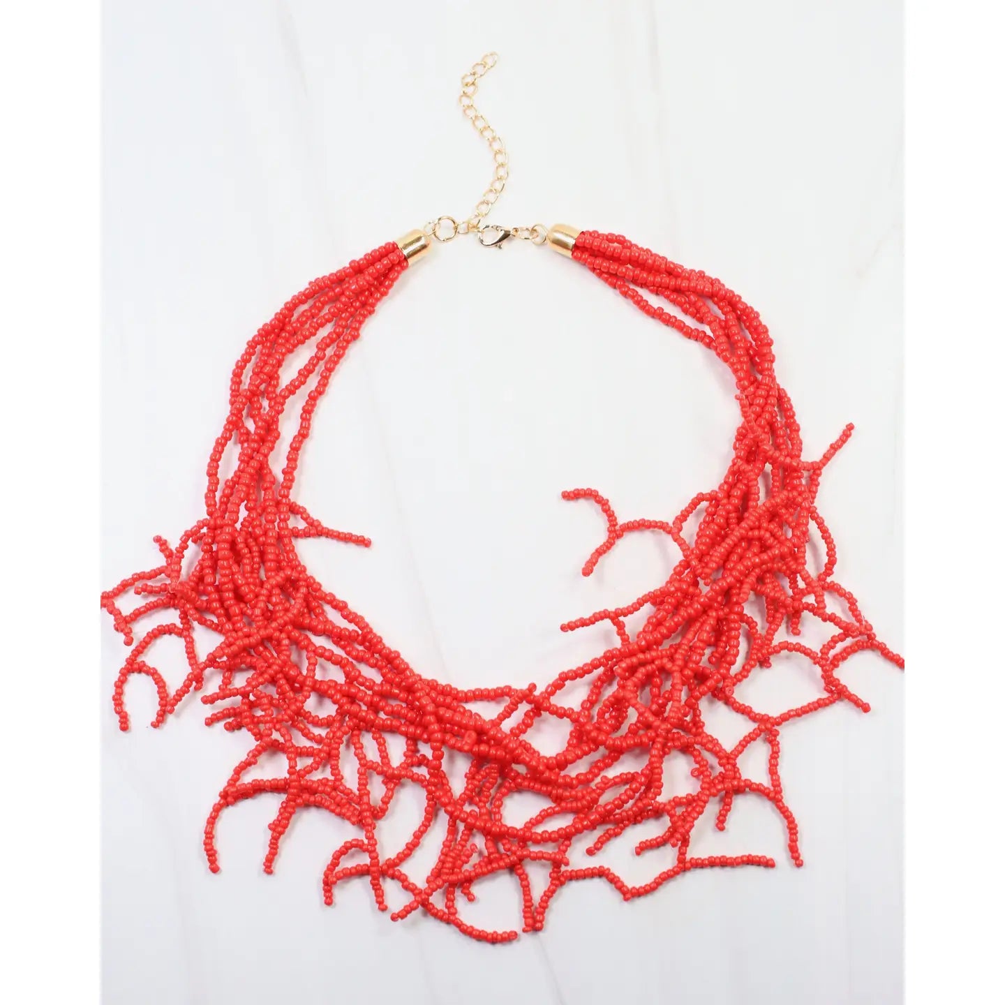Highland Seed Bead Layered Necklace