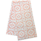 Laura Park Designs - Porto Tiles Blush Tea Towel: One Size