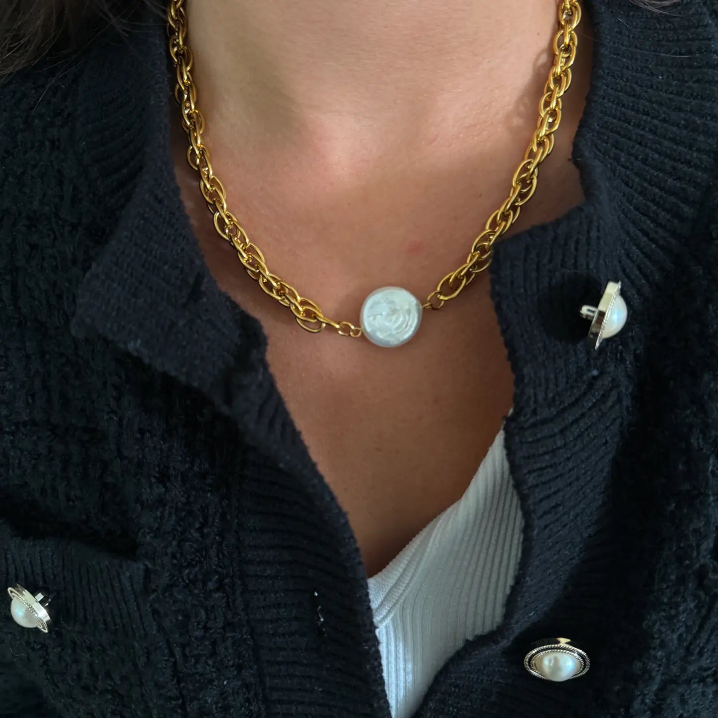Chan Sutt Pearls - Mack Necklace