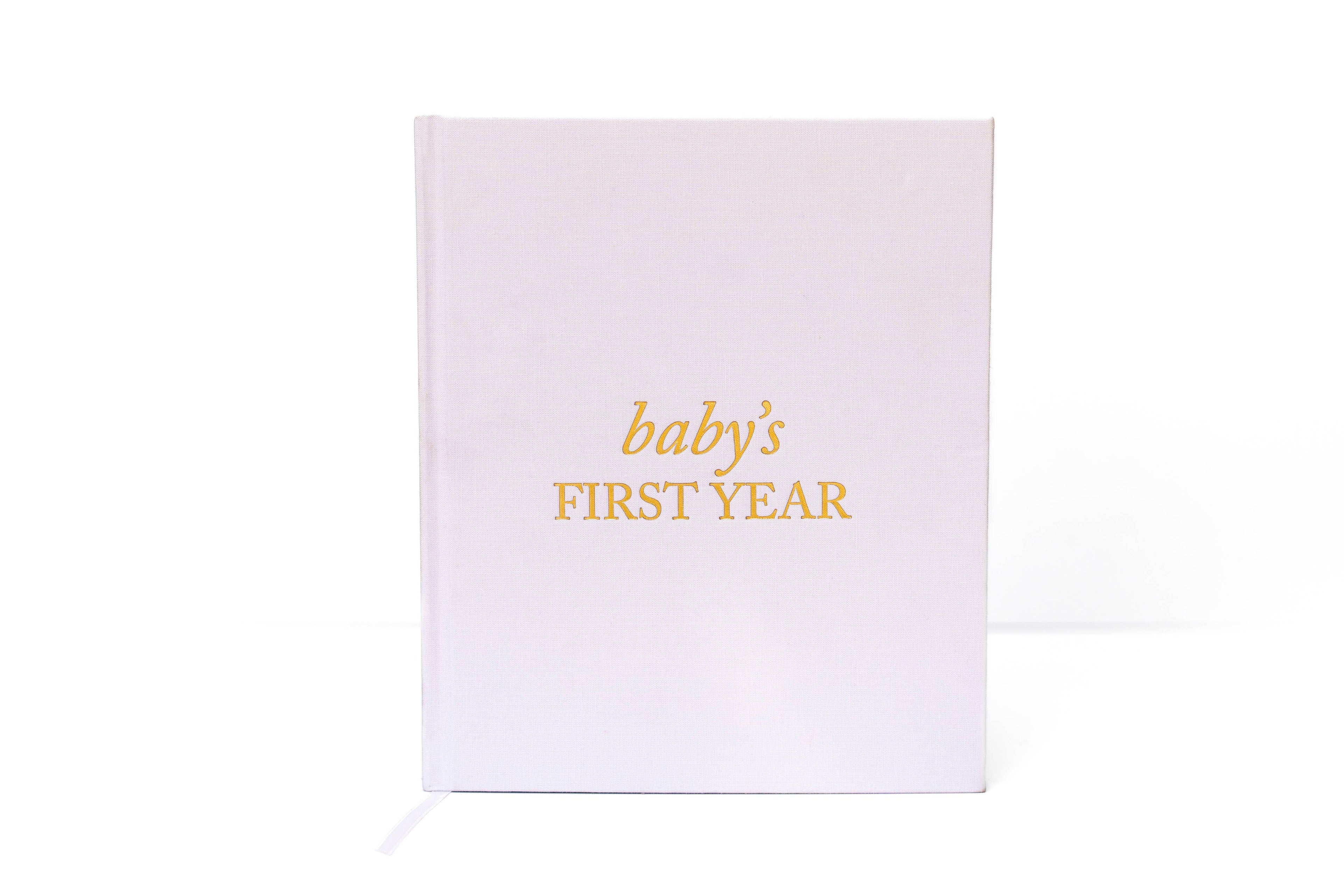 Duncan & Stone Paper Co. - Baby's First Year Memory Book & Photo Album | Mother's Day: Lilac