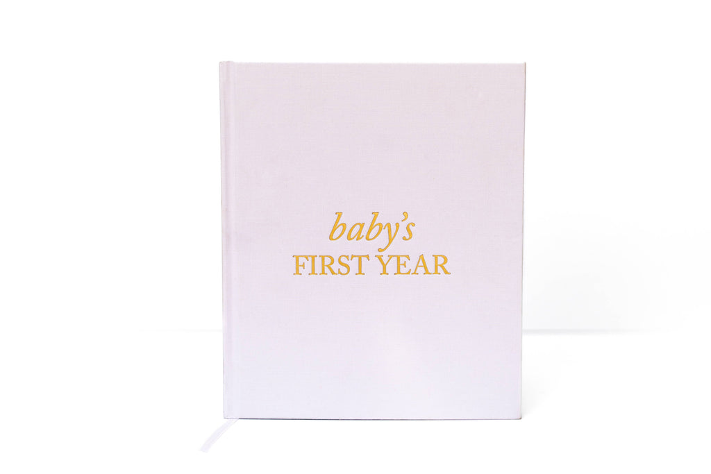 Duncan & Stone Paper Co. - Baby's First Year Memory Book & Photo Album | Mother's Day: Sky Blue