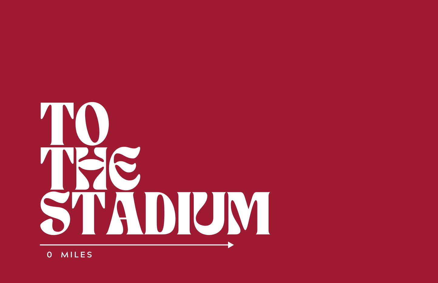 11 x 17 Gameday Tuscaloosa Insert Set of 10