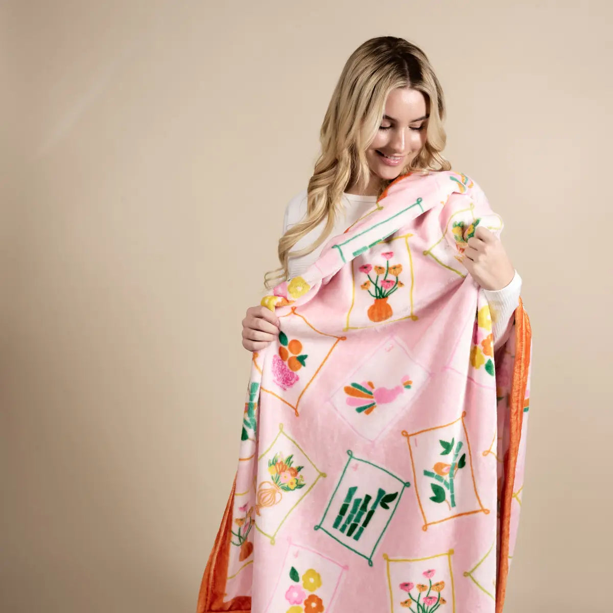 Mahj! Time Snuggle Blanket