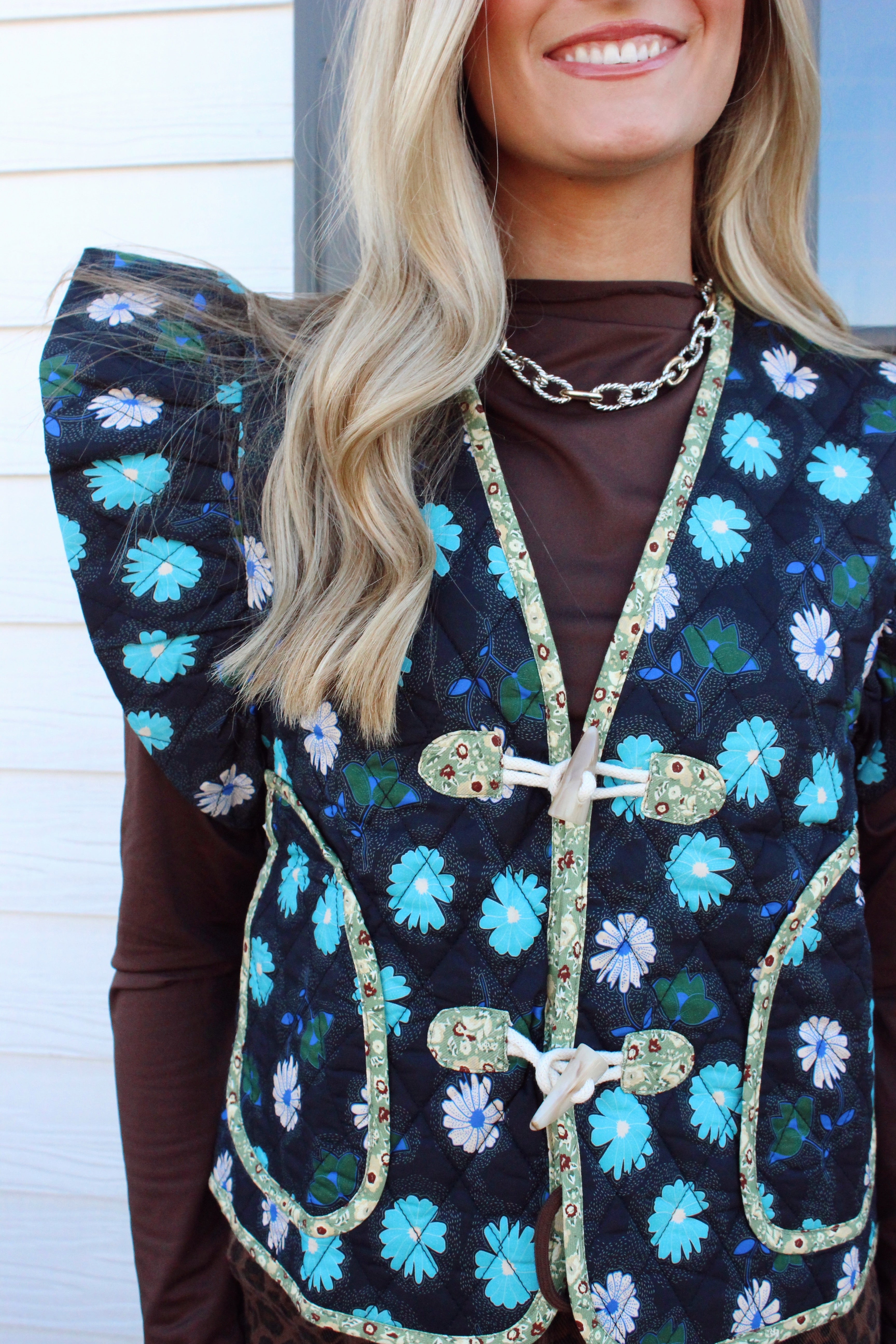 Bluebell Quilted Vest
