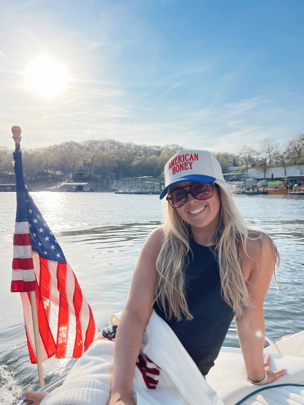 KENZKUSTOMZ - American Honey Vintage Trucker Hat