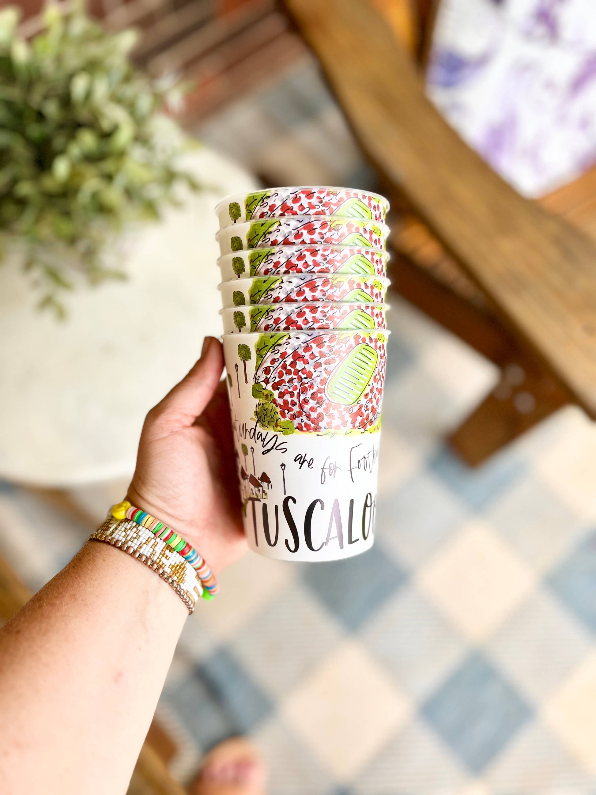 Happy By Rachel, LLC - Tuscaloosa Reusable Cups, college tailgating, gifts, alumni: Unwrapped