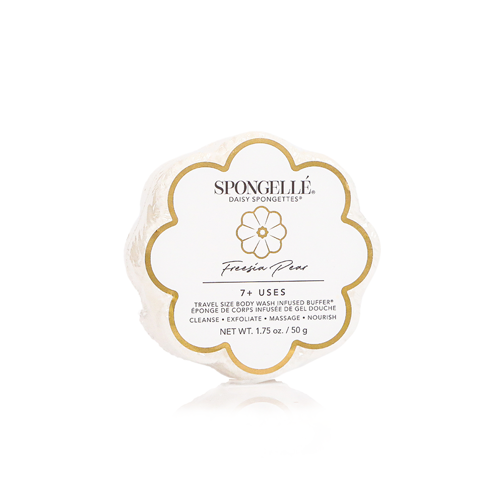 Spongellé - Freesia Pear Daisy Spongette  | Gifts 